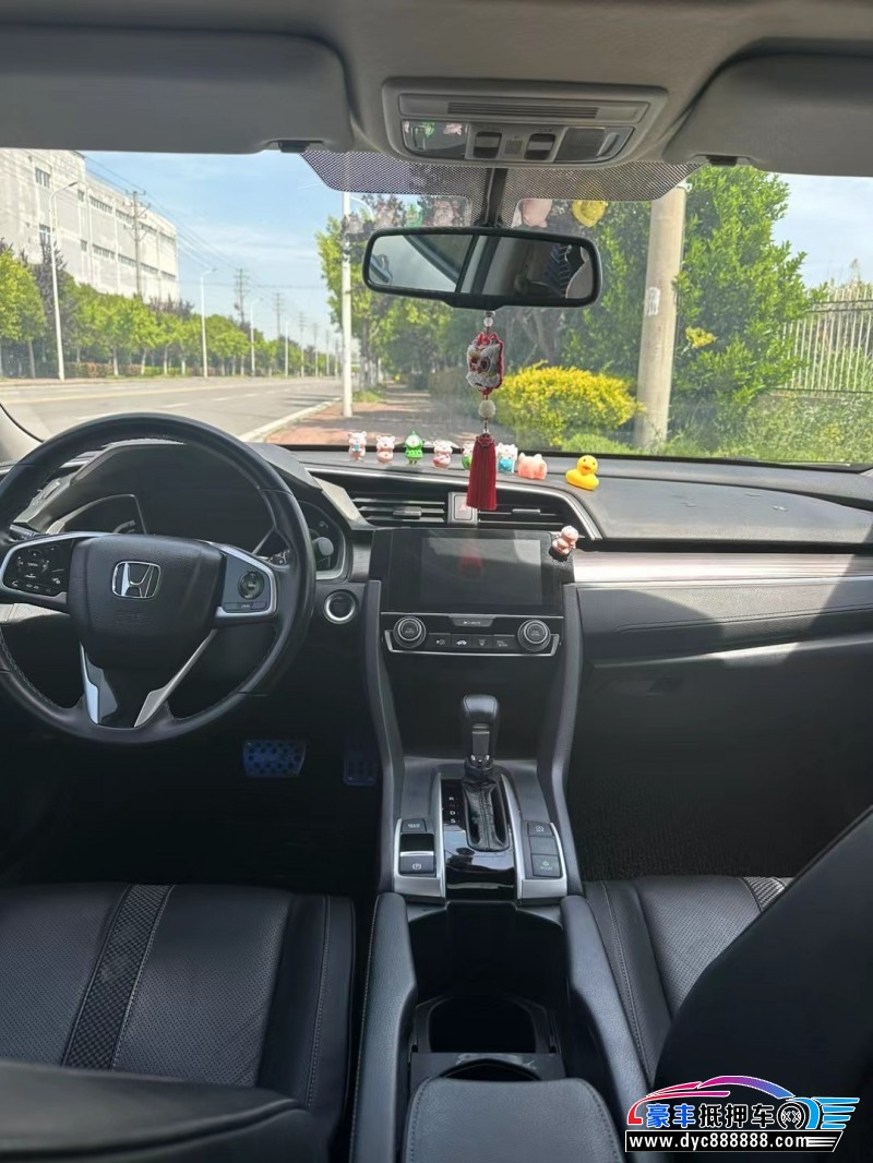 19年本田思域轿车抵押车出售