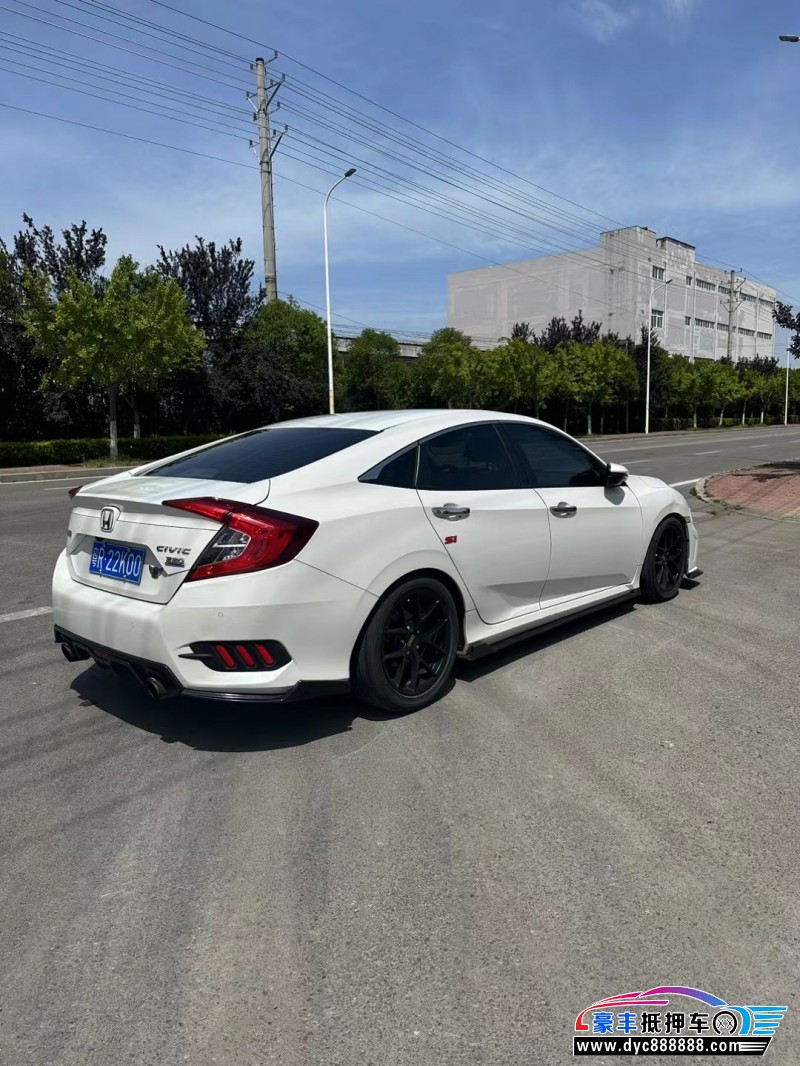 19年本田思域轿车抵押车出售