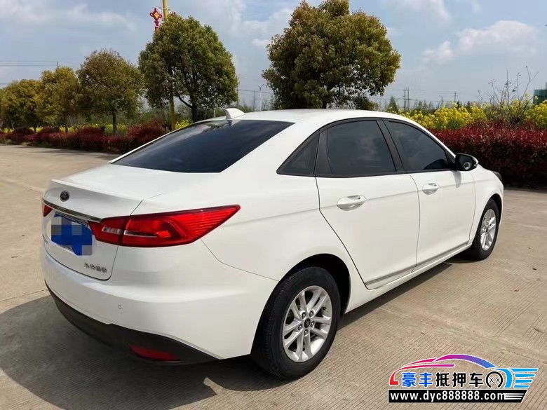 19年福特福睿斯轿车抵押车出售