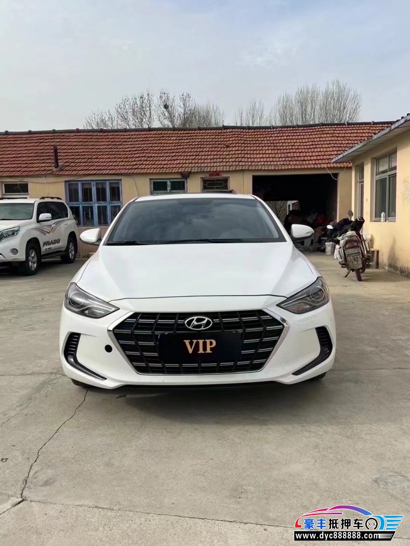 20年现代领动轿车抵押车出售