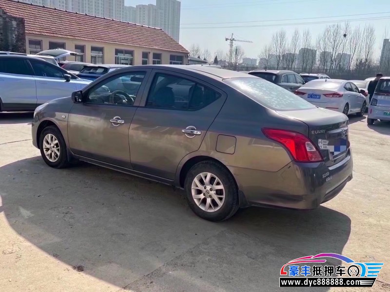18年日产阳光轿车抵押车出售