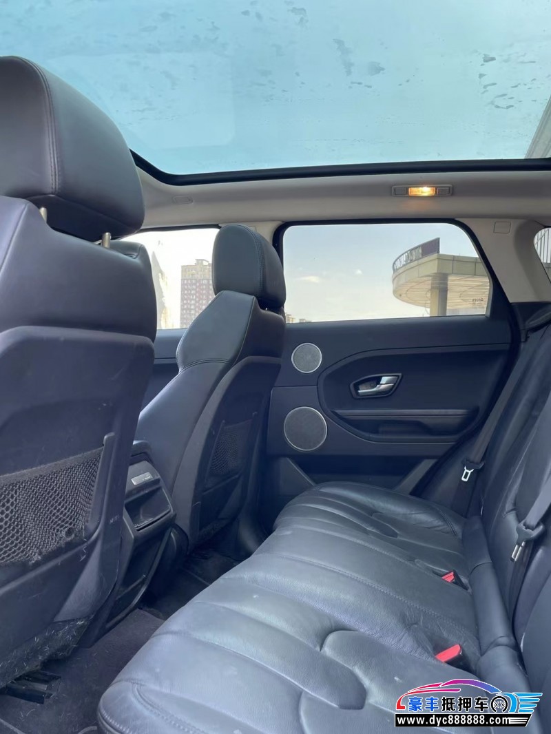 15年路虎揽胜极光SUV抵押车出售