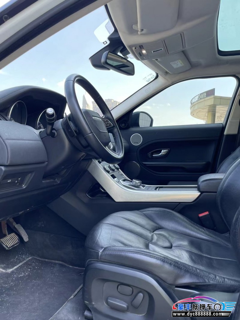 15年路虎揽胜极光SUV抵押车出售