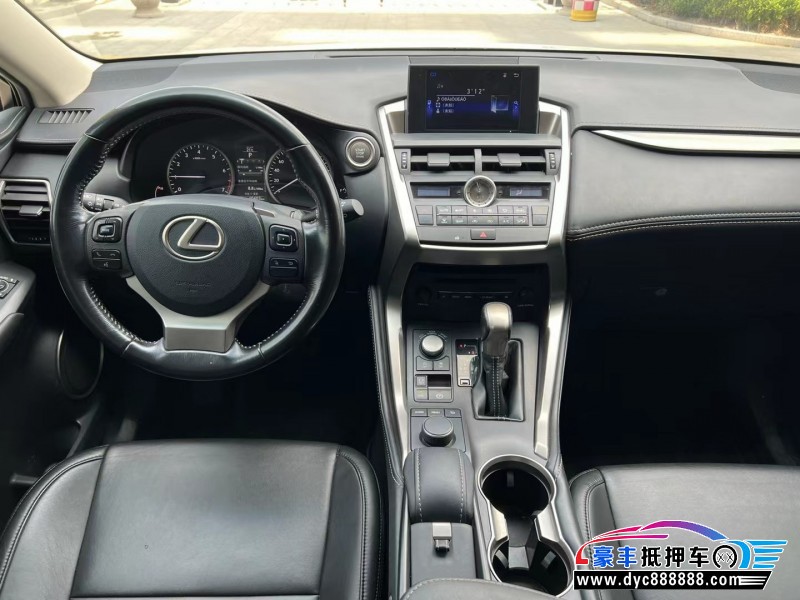 17年雷克萨斯NX轿车抵押车出售