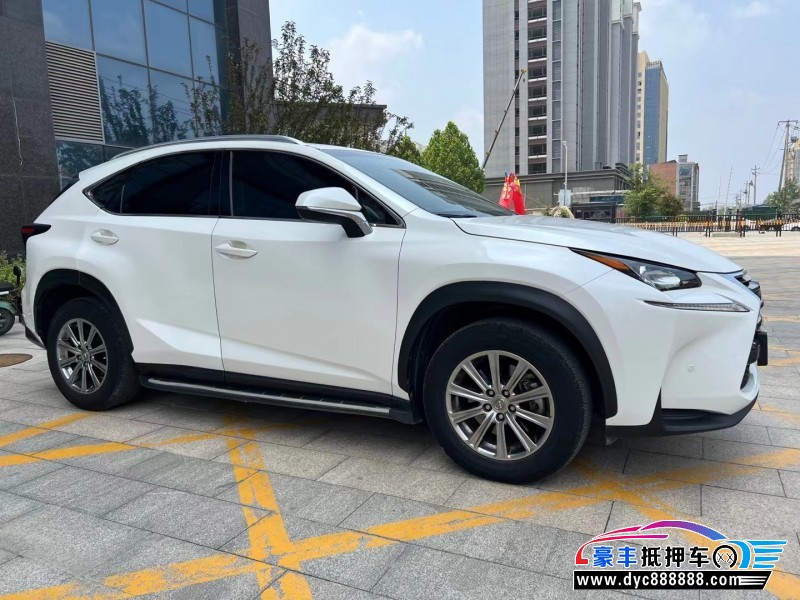 17年雷克萨斯NX轿车抵押车出售