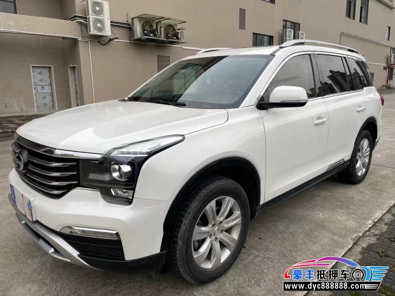 18年传祺GS8轿车抵押车出售