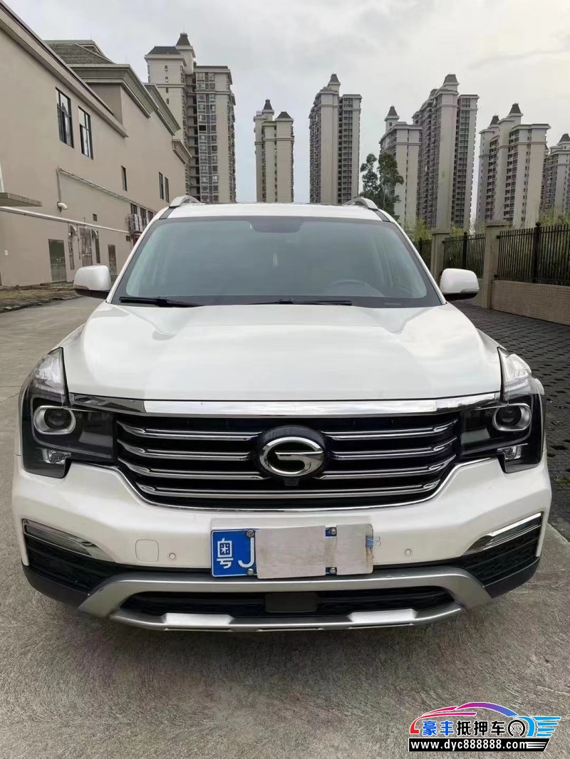 18年传祺GS8轿车抵押车出售