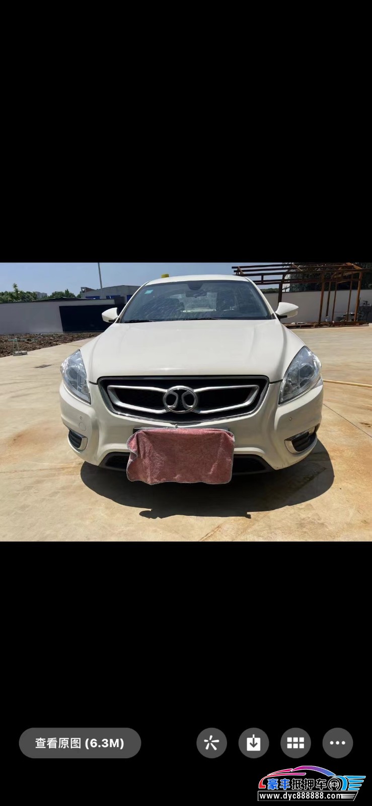 17年北汽绅宝D50轿车抵押车出售