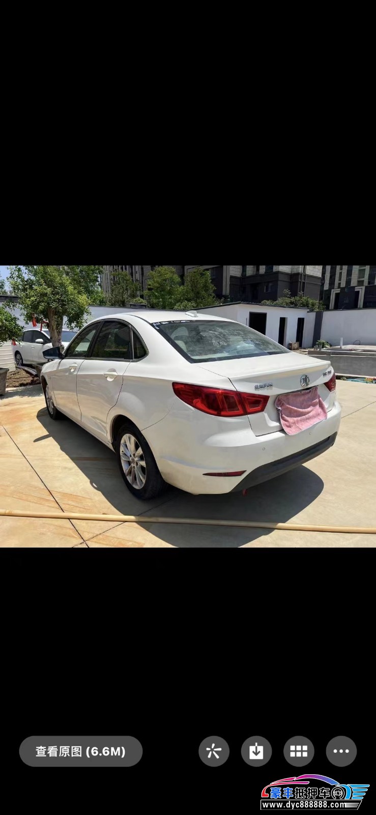 17年北汽绅宝D50轿车抵押车出售