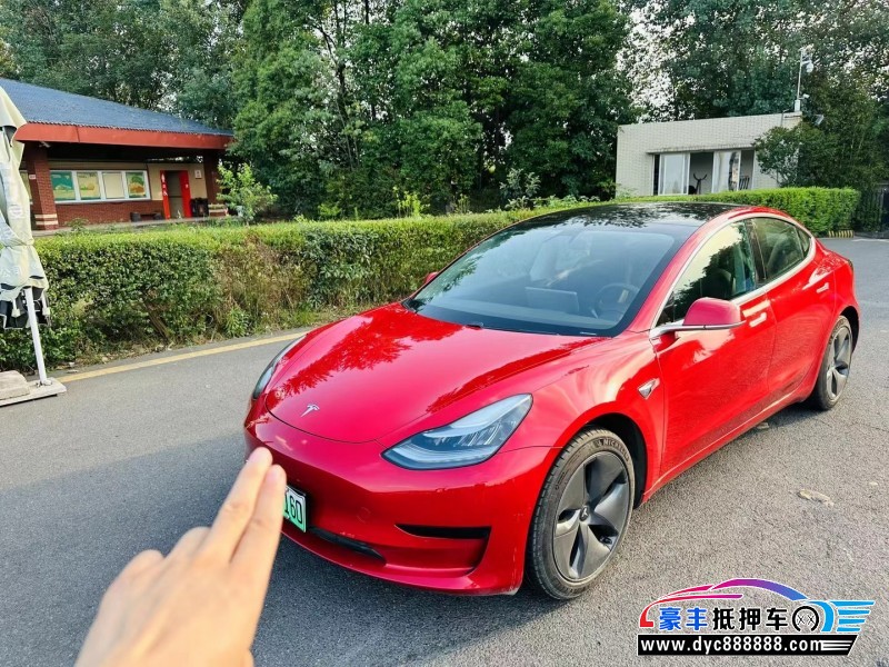 20年特斯拉MODEL 3轿车抵押车出售