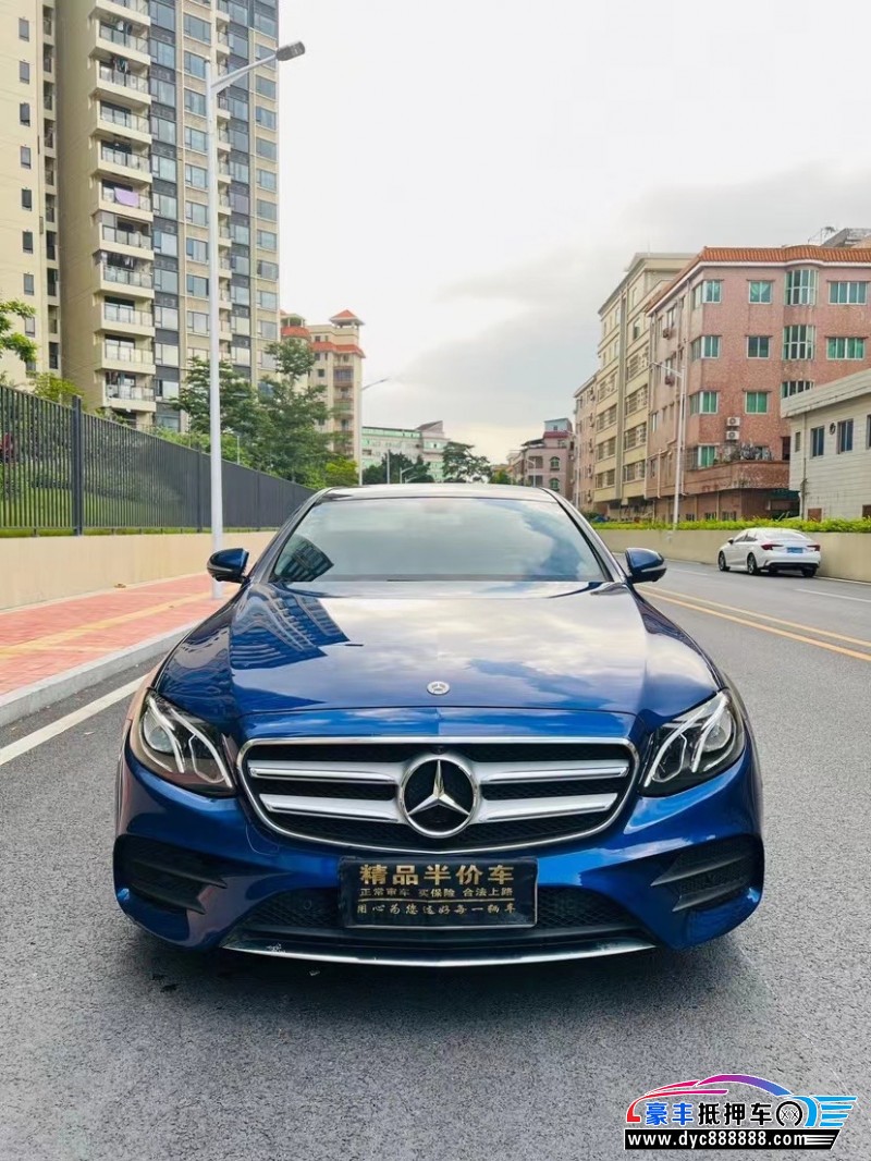 19年奔驰E轿车抵押车出售