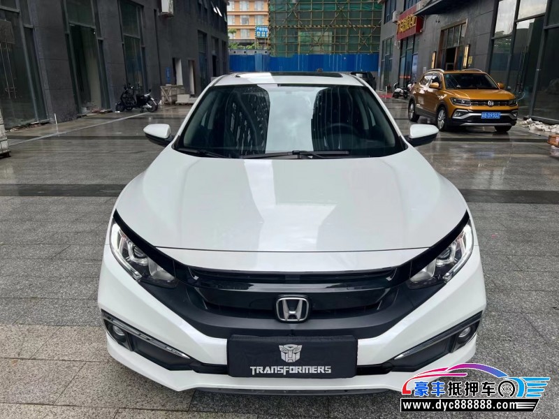 21年本田思域轿车抵押车出售