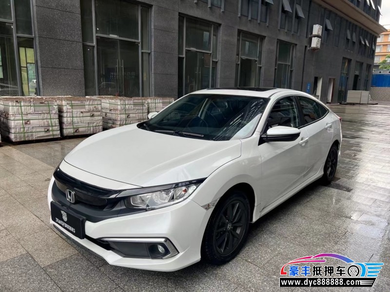 21年本田思域轿车抵押车出售