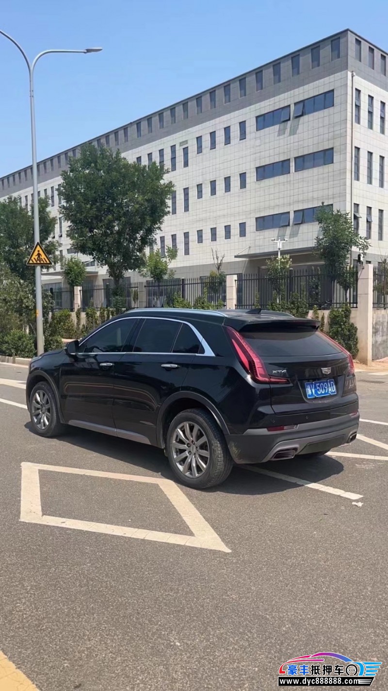 19年凯迪拉克XT4轿车抵押车出售