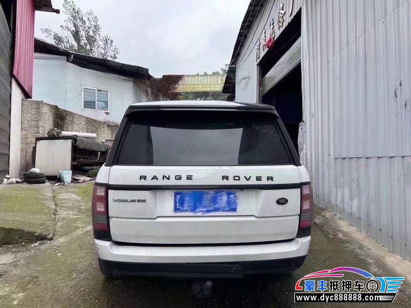 13年路虎揽胜行政SUV抵押车出售