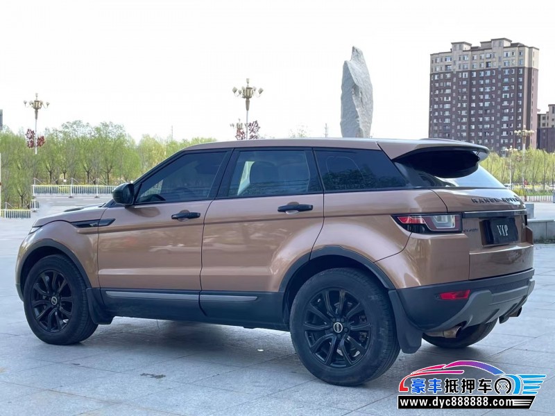 17年路虎揽胜极光SUV抵押车出售