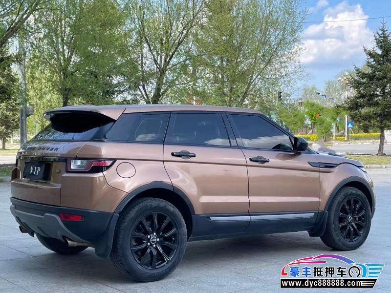 17年路虎揽胜极光SUV抵押车出售