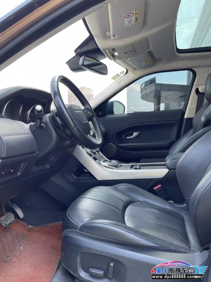 17年路虎揽胜极光SUV抵押车出售