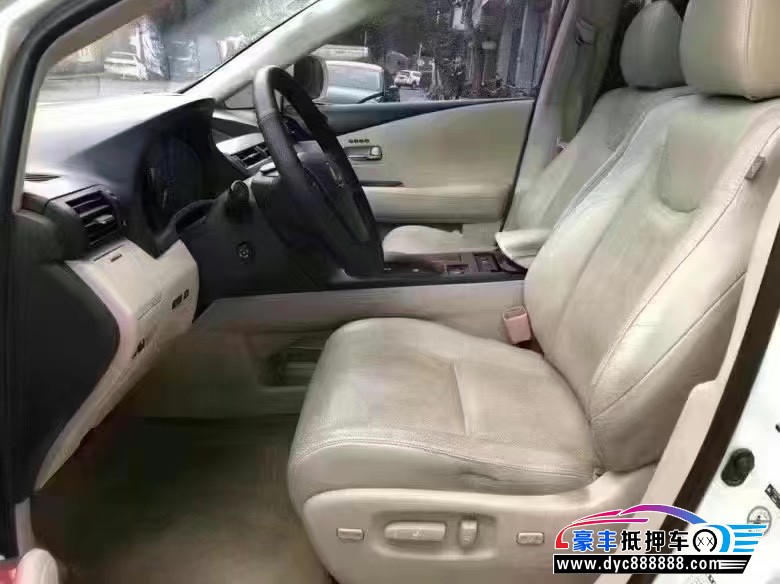 10年雷克萨斯RX轿车抵押车出售