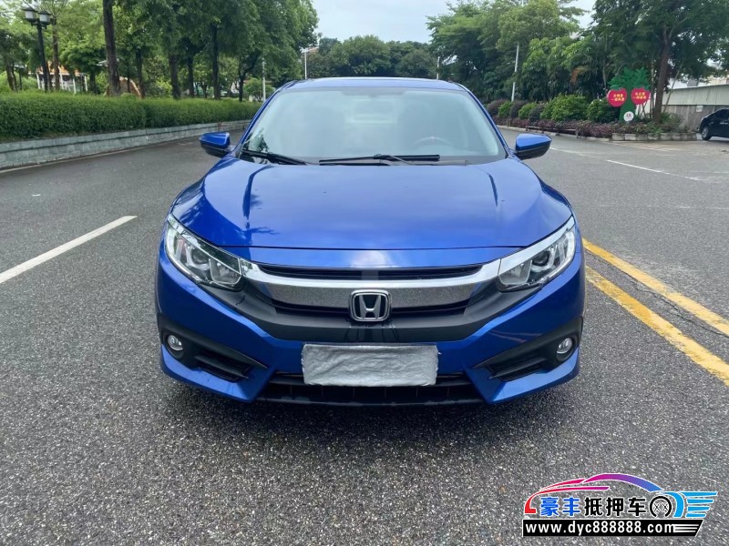 19年本田思域轿车抵押车出售