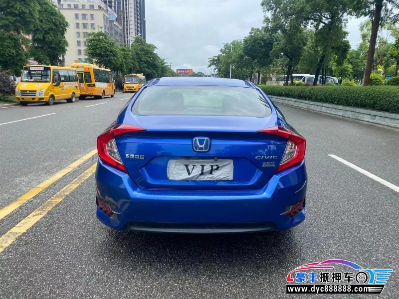 19年本田思域轿车抵押车出售