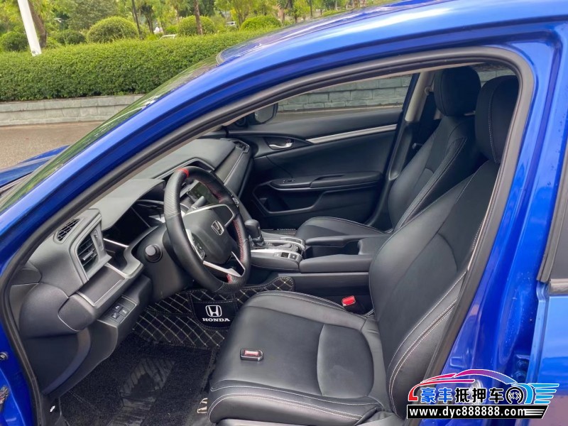 19年本田思域轿车抵押车出售
