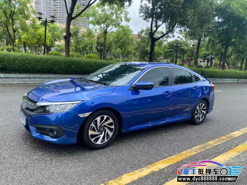 19年本田思域轿车抵押车出售