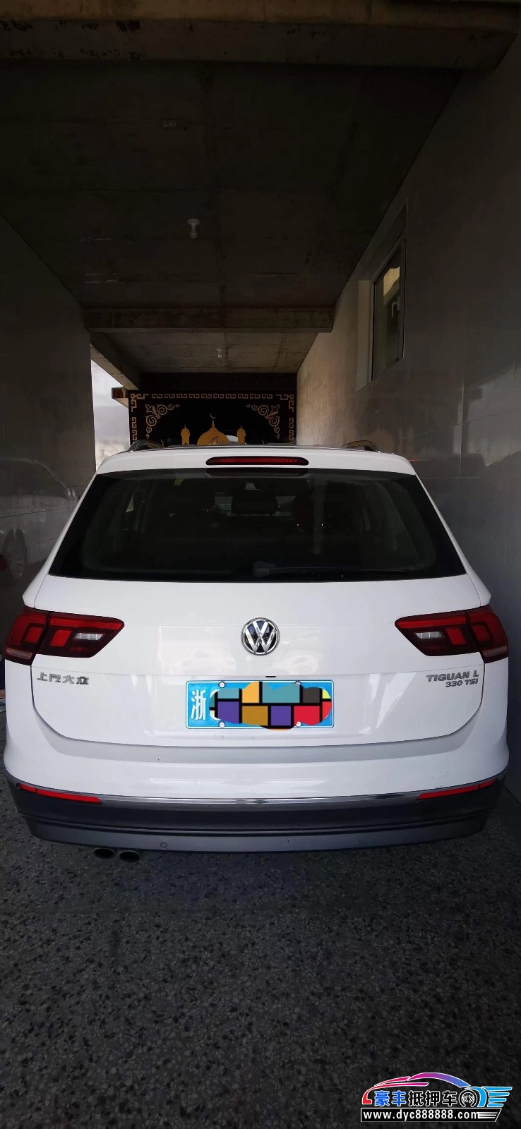 18年大众途观轿车抵押车出售