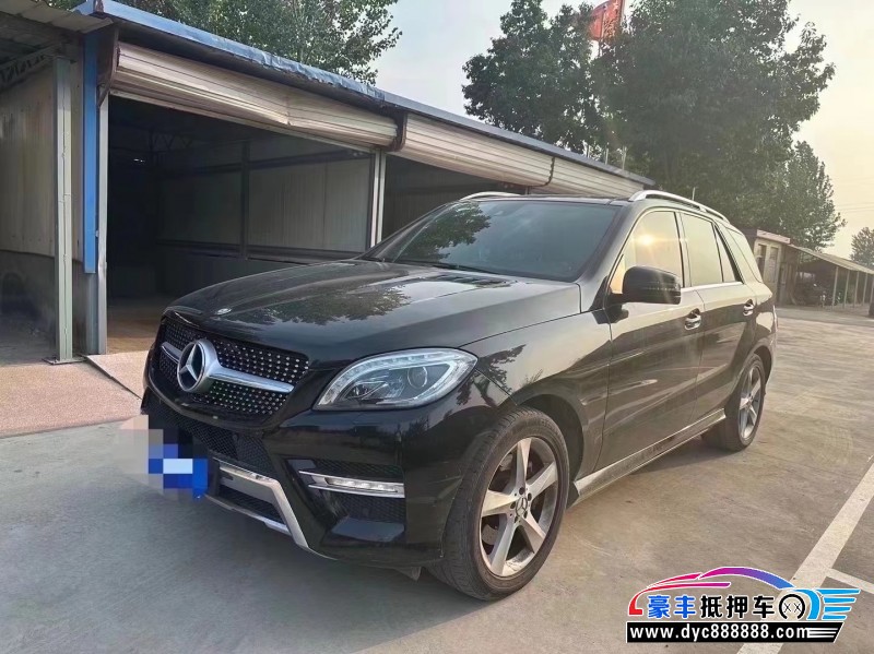 14年奔驰ML轿车抵押车出售