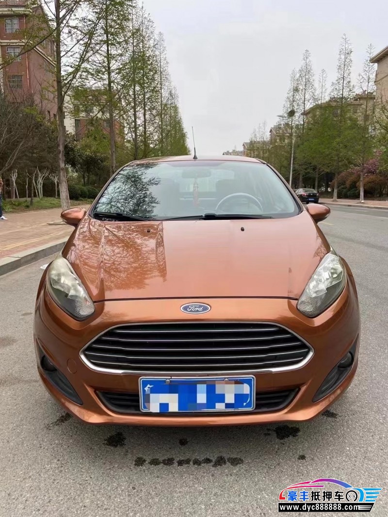 14年福特嘉年华轿车抵押车出售