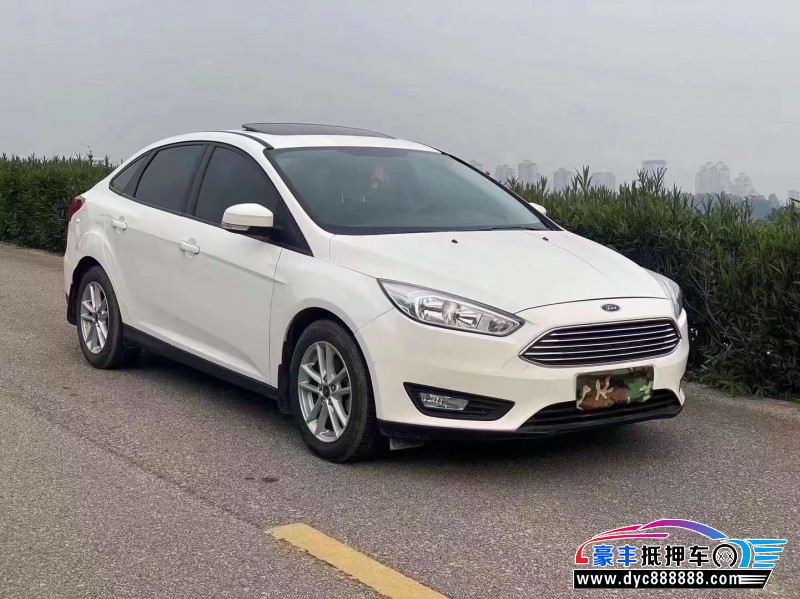 17年福特福克斯轿车抵押车出售