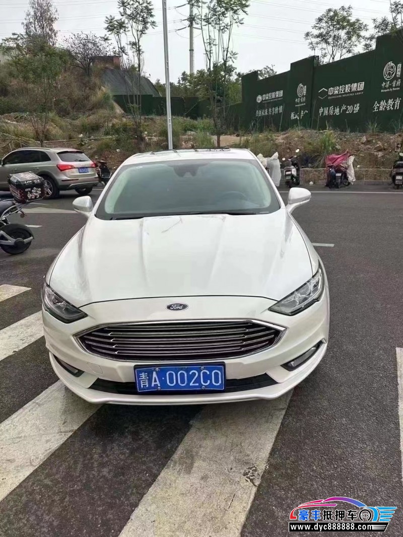 18年福特蒙迪欧轿车抵押车出售