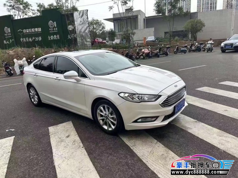 18年福特蒙迪欧轿车抵押车出售