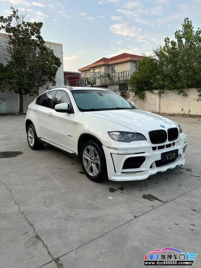 13年宝马X6轿车抵押车出售