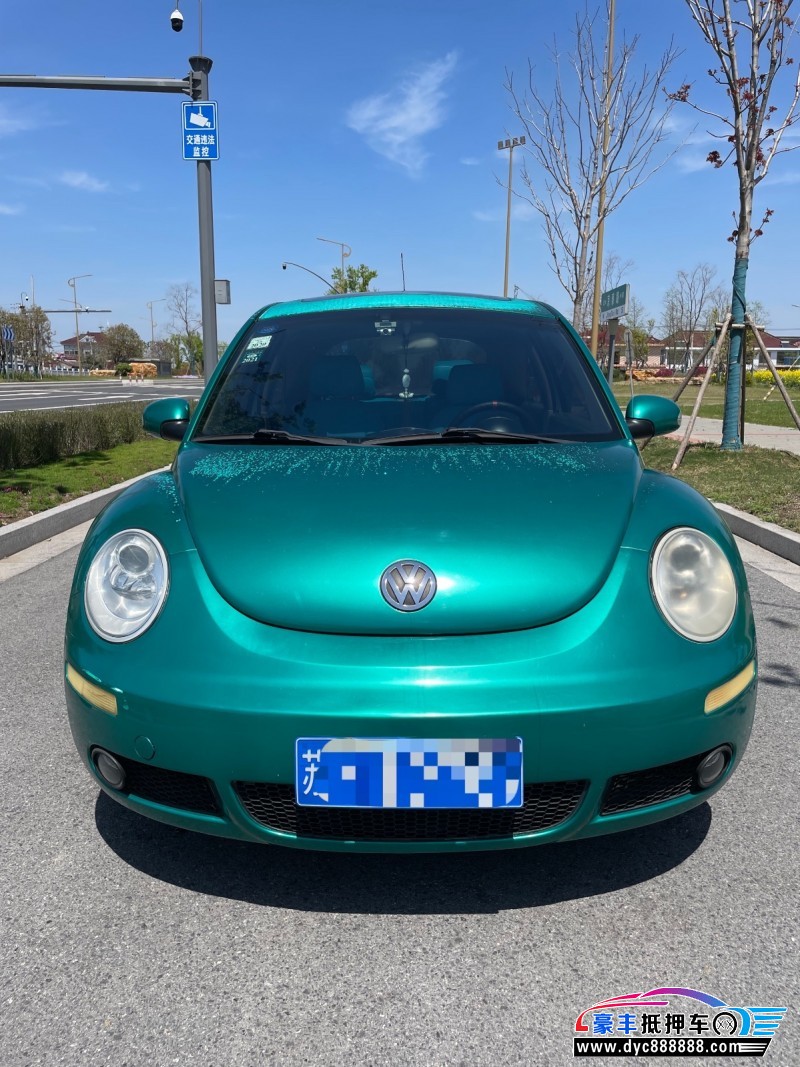 09年大众甲壳虫轿车抵押车出售