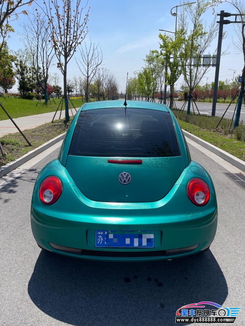 09年大众甲壳虫轿车抵押车出售