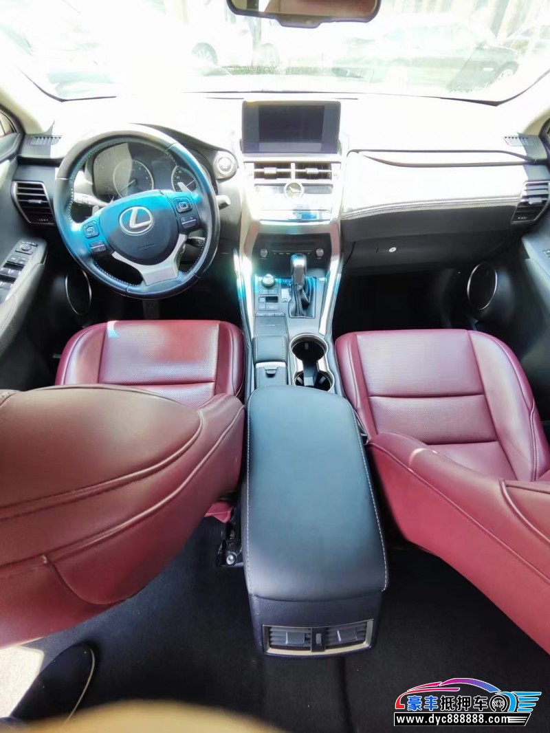 19年雷克萨斯NX轿车抵押车出售