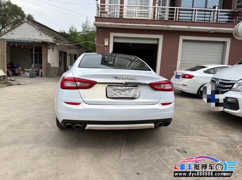 14年玛莎拉蒂总裁轿车抵押车出售