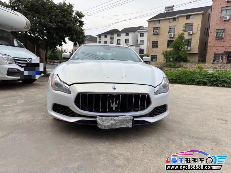 14年玛莎拉蒂总裁轿车抵押车出售