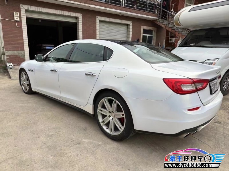 14年玛莎拉蒂总裁轿车抵押车出售