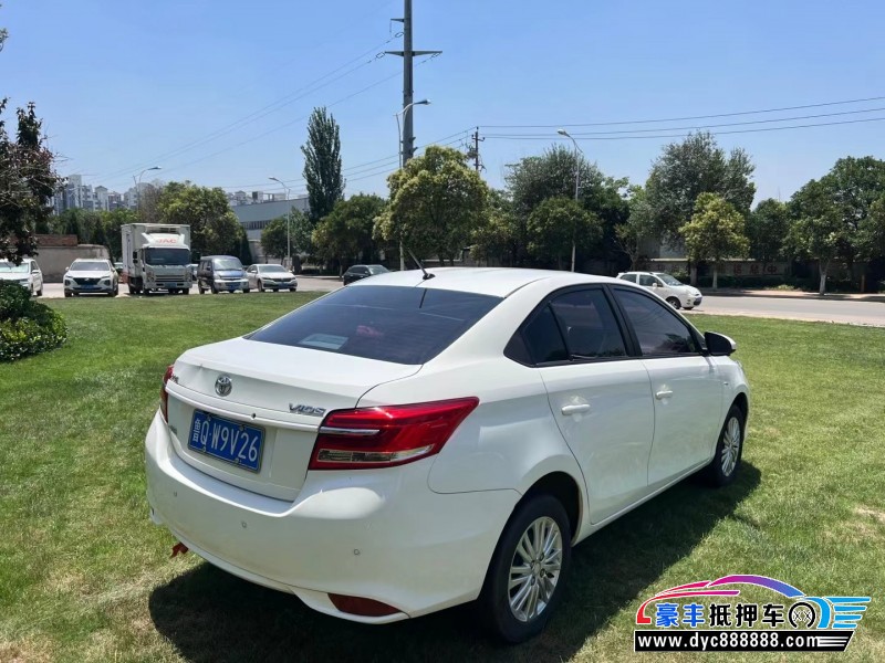 19年丰田威驰轿车抵押车出售