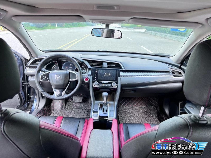 19年本田思域轿车抵押车出售