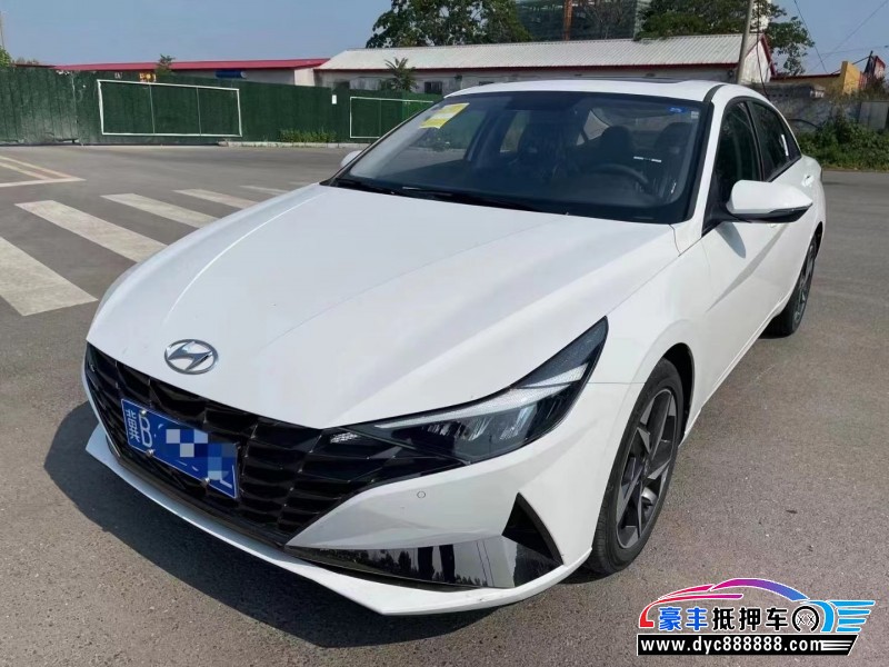 23年现代伊兰特轿车抵押车出售