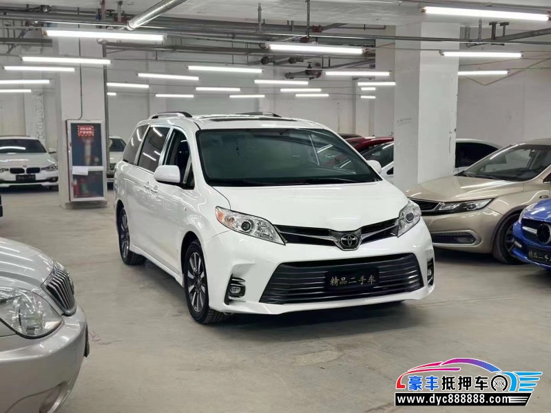 20年丰田塞纳轿车抵押车出售