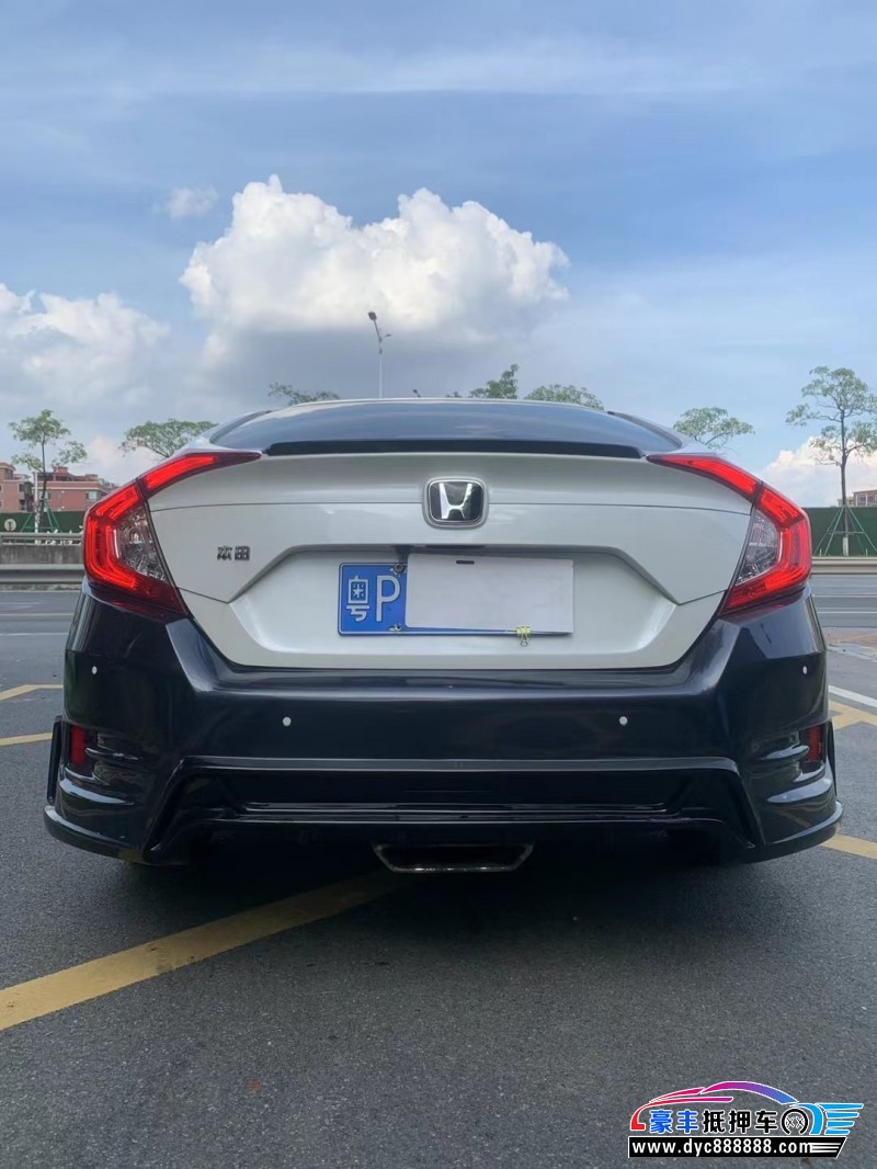 19年本田思域轿车抵押车出售