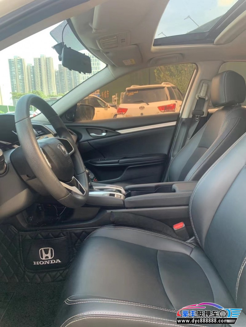 19年本田思域轿车抵押车出售