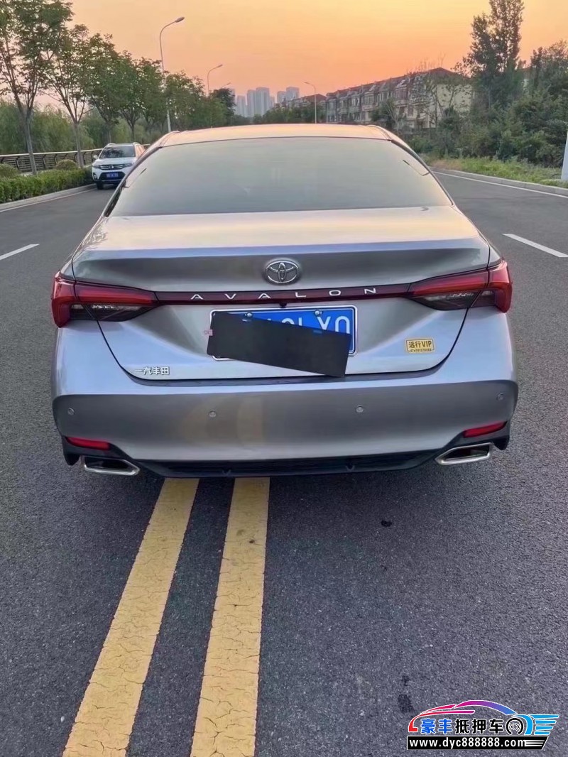 21年丰田亚洲龙轿车抵押车出售