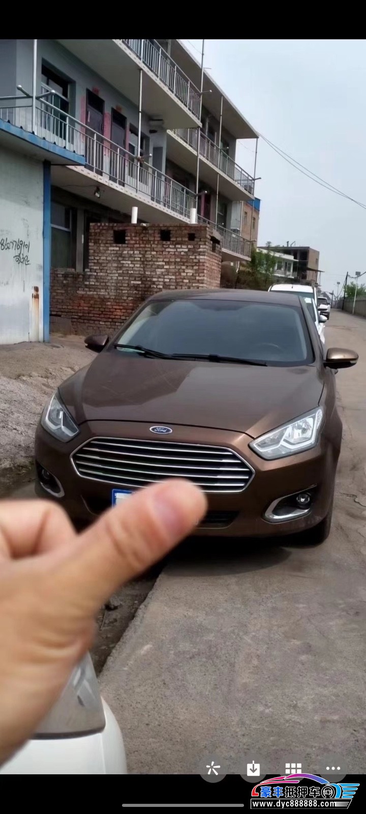 18年福特福睿斯轿车抵押车出售