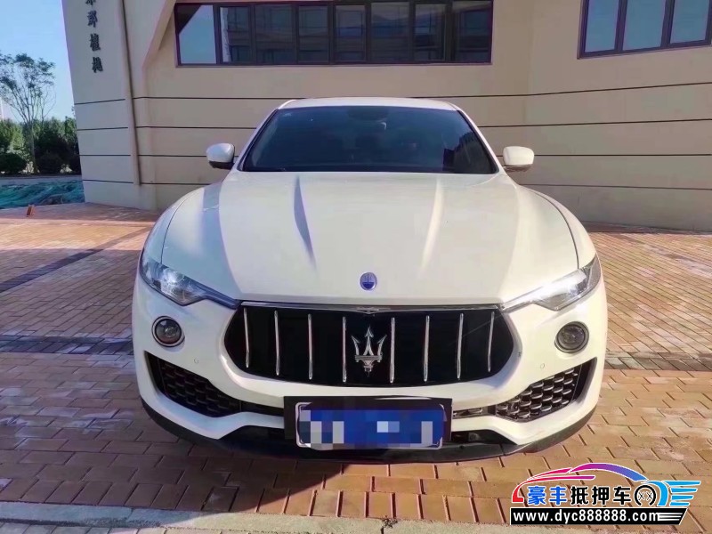 18年玛莎拉蒂莱万特轿车抵押车出售
