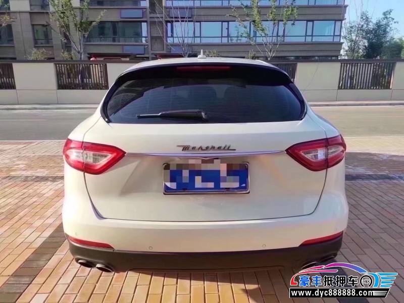 18年玛莎拉蒂莱万特轿车抵押车出售